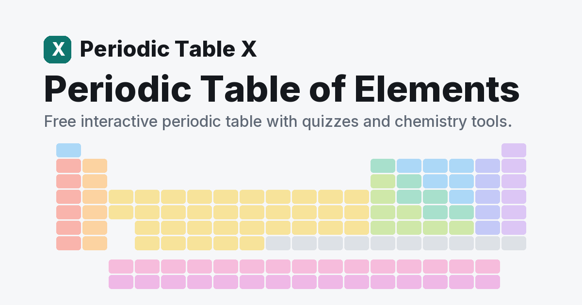 periodictablex.com image